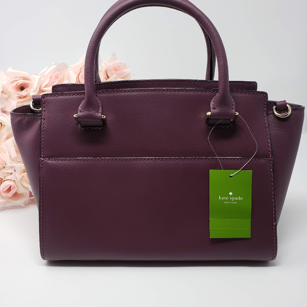 Kate Spade plum small lana grove street handbag - Picture 2 of 5